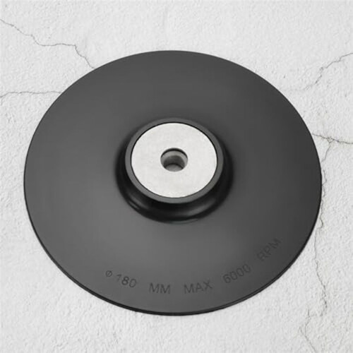 3pcs Plastic Angle Grinder Backing Pad Compatible with M14 Internal Thread Disc Sander Angle Grinder 180mm Diameter