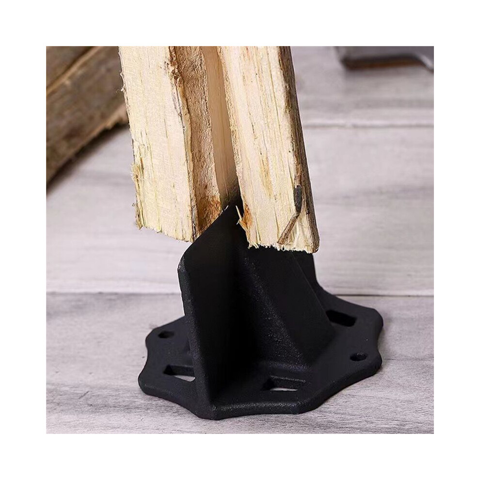 Wood Splitter,Portable Kindling Log Splitting Tool With Wedge, Manual Log Splitter Firewood Cutter S 4852537353199
