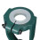 Square Hole Drill Bit Adapter Drill Attachment for Table Drill Non-Slip Square Hole Hand Drills Fixing Bracket White 9