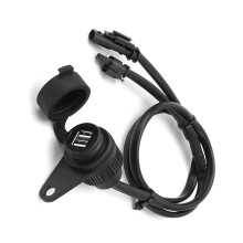 Doppia Presa USB per Moto per  R1200GS R1250GS F700GS F750GS F800GS F850GS Accessori ADV con Linea Lossless