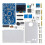 DIY  Digital Oscilloscope Kit STC8K8A Microcontroller Microcontroller Electronic Training Welding Practice Parts 7