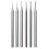 6Pcs Cylinder Cone Shape Carving Burr Sets 3/32inch Shank Stone Setting Burs Lapidary Making Tools for Lapidary 008-023 1