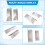 Angle & Arc Marking Tool Square Steel Pipe Bend Steel Pipe Bend Marking Tool Welding Pipe Marking Welding Tool 2pcs 7