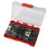 5Pcs Hex Shank Countersink Drill Bits Set with Low Friction Depth Stop,1/4 Inch Quick Change Hex Shank Countersink Drill 1