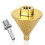 Diamond Beveling Chamfer Bit 0-2 Inch (50mm),Countersink Drill Bit for Tile, Granite,M10 Thread for 100mm Angle Grinder 1