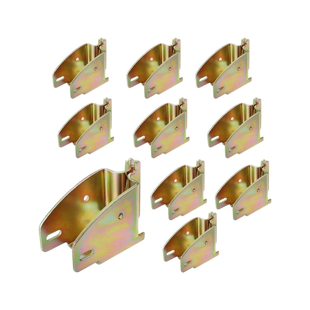10Pcs E-Track Wood End Socket Accessories For 2X4 2X6, Add Removable Load Lock Bars To E-Track Cargo Area 6032310084320