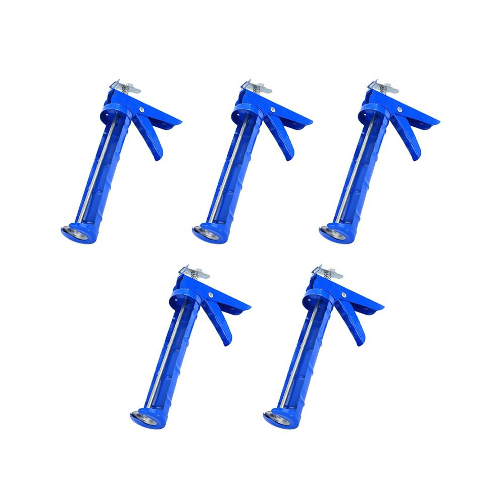 5Pcs Caulking Tool, 10:1 Thrust Ratio, Caulk Tool No Drip, Filling Hand Caulking Tool For Glass Glue 6031068266965
