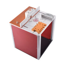 Router Table Insert Plate Electric Wood Milling Flip Board with Miter Gauge Guide Set Table Saw Woodworking Workbench