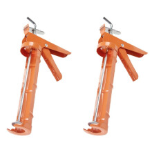 2PCS Caulking Tool, 10:1 Thrust Ratio, Caulk Tool No Drip, Hand Caulking Tool for Glass Glue and Silicone Glue