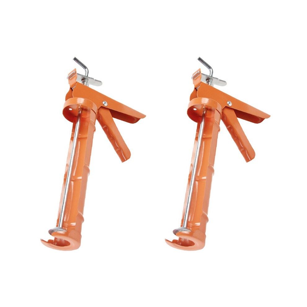2Pcs Caulking Tool, 10:1 Thrust Ratio, Caulk Tool No Drip, Hand Caulking Tool For Glass Glue And Silicone Glue 6134220630168
