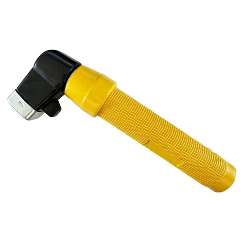 Welding Electrode Holder Twist Type 400A Heavy Duty Electrode Clamp Accessories for Welding Machine  Yellow