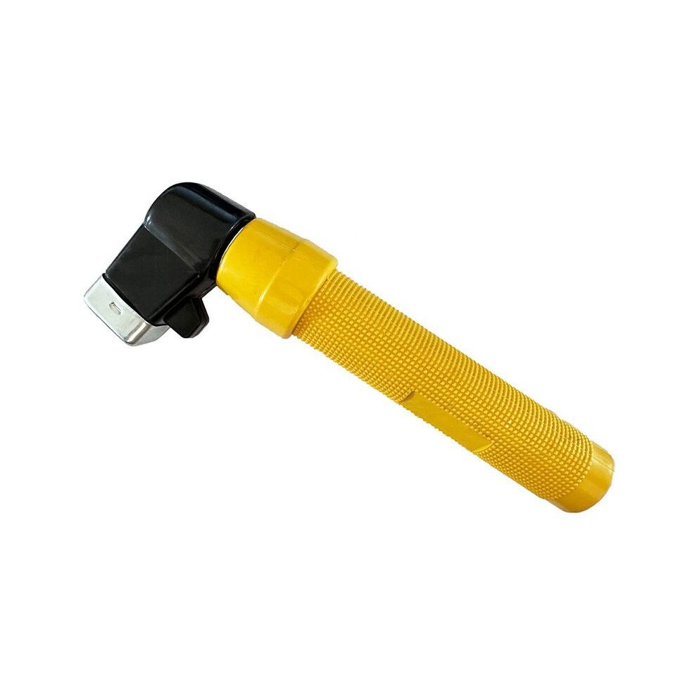 Welding Electrode Holder Twist Type 400A Heavy Duty Electrode Clamp Accessories For Welding Machine Yellow 6033075412595