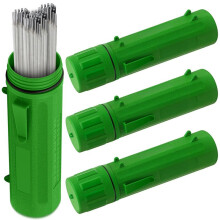 4 Stuks Elektrode Staaf Opslagbuis 14 Inch Lasstaaf Opslag Luchtdichte Lasstaaf Container Waterdicht Groen