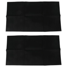 Carbon Welding Blanket Fireproof - 2 Packs 20x36Inch Heat Resistants Fabric 1800F High Temp Insulation Pad