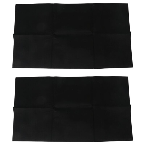 Cobertor de Feltro de Carbono para Soldagem À Prova de Fogo - 2 Pacotes de 20 X 36 Polegadas, Tecido Resistente Ao Calor, Almofada de Isolamento de