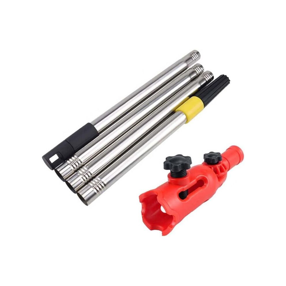 Paint Brush Extension Multi-Angle Paint Brush Extender Extension Pole Attachment Retractable Paint Roller Extension Pole 6034189210305