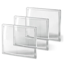 3 Lentilles de Soudage Grossissantes 3,54 X 4,25 Pouces, Lentille de Triche 2,5 Compatible avec la Plupart des Casques de Soudage