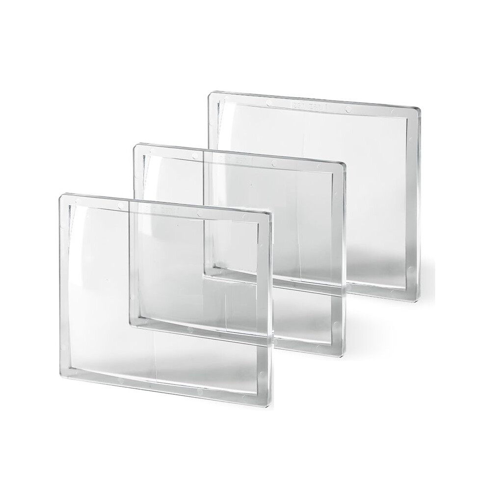 3Pcs 3.54 X 4.25 Inch Magnification Welding Lens, 2.5 Cheater Lens Compatible With Most Welding Helmets 6033391636583