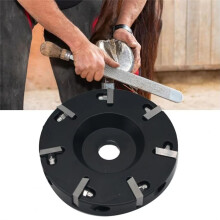 Zinc Alloy SharpHigh Strength Hoof Grinder Disc Black Hoof Grinder Disc Sharpfor Horseshoes