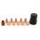 12Pcs Plasma Electrode Cutter Tips Kit Cutting Consumable Compatible for Versa-Cut 40 Cutter Torch 6