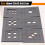Stainless Steel Welding Practice Kit,  Dice Welding Coupons Kit for Beginners Practice and Training 6