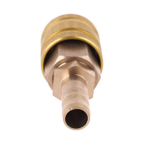 Däckluftchuck, Kraftig Skruv Mässing Däckluftchuck Cykelluftpumpventiladapterkontakt 1