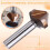 Countersunk Drill Bit 3-Flutes 90-Degrees Chamfering Cutter Tungsten Steel Carbide Single  Reaming Drill 30mm 5