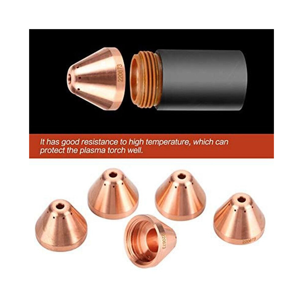 20Pcs 220673 Plasma Shield Fit For 45 Cutting Torch Consumable 4852367037795