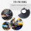 3 Sets Drill Bit Holder with Traditional Guard for Angle Grinder Twist Drill Sharpener 8
