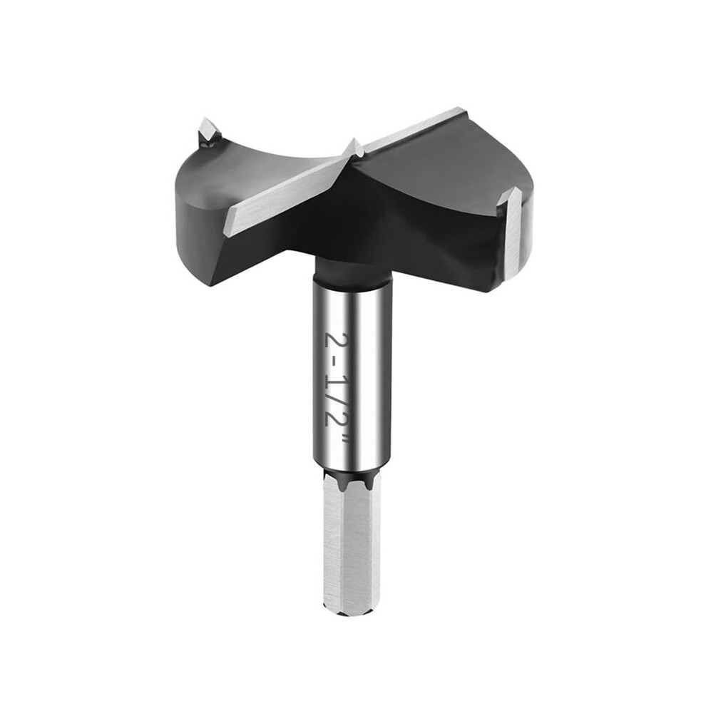 2-1/2 Inch Carbide Drill Bit, Carbide Drill Bit For Hardwood, Woodworking Drill Bit For Wood Plywood Plastic 4713369845200