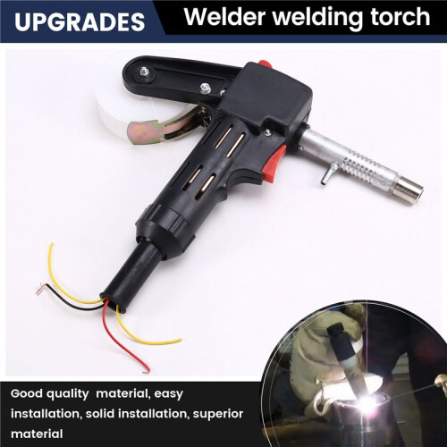 NBC-200A MIG Welding Spool Push Pull Feeder Welding Torch  Welding Torch with Gear Two Gas Welding Torch 1