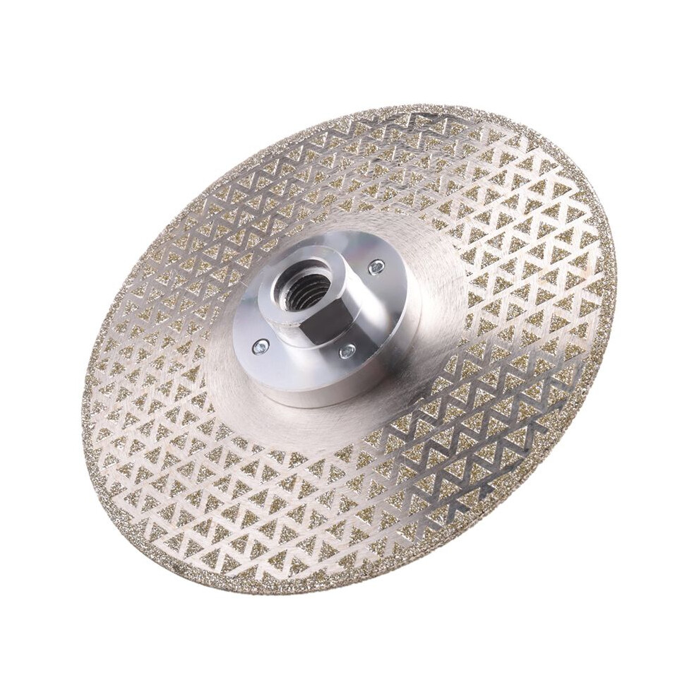 M14 Vacuum Brazed Diamond Cutting Wheel Saw Blade, Double Sides Disc, Marble, Concrete, Ceramic Tile Cutting 150Mm 4711702549556