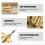 Adjustable Hexagonal Shank Countersink Drill Taper Hole Drill Screw Step Drill Self-Tapping Screw Alloy 3
