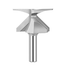 Fresa Integrada con Arco de Flexión y Vástago de 1/2 Pulgada, Brocas de Enrutador R50 para Carpintería