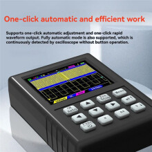 DSO1C81 2,8 Tums Handhållet Digitalt Oscilloskop 80M Bandbredd Oscilloskop 250M Signalgenerator 2 i 1 Oscillometer