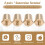 High Crank Conversion Terminal Cars Battery Battery Pile Conversion Terminal Conversion Terminal M8 Outer Teeth 3