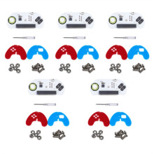 5PCS For Micro-Bit Electronic Joystick:Bit V2 Kit Acrylic Case -Board Buzzer+Vibration Motor Microbit Controller