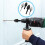 4Pack Round to Hex Adapter 1/4 1/8 1/16Inch Drill Chuck Adapter Keyless Drill Chuck Bit Hex for Impact Driver Conversion 5