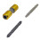 2pcs Portable Screwdriver Bit Holder Double  Extension Rod Quick Release 1/4inch Hex Screw Adapter Socket 8