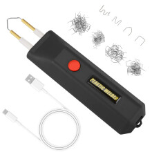 Handheld Lasser Draadloos Kunststof Lasapparaat voor Kunststof Nylon PE-Reparatiemachine Autobumperreparatiegereedschap Zwart