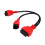For  Programming Cable 12+8 Connector for Autel DS808 Maxisys 906 908 PRO ELITE  12+8 Adapter 1