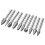 6MM Shank Cylinder Diamond Grinding Bits Cylindrical Points Coated Carving Burrs Lapidary Tools Jade Stone Marble 6