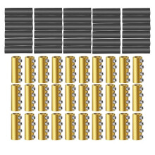 80A Copper Pillar High Power Pure Copper Waterproof Wire Connector Terminal with Screw and Heat Shrink Tube
