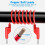 4mm Stackable Banana to Banana Plug Flexible Cable, Electrical Test Leads with 10PCS Protective Copper Alligator Clips 5