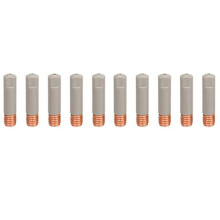 10pcs MB15AK Welding Nozzle Tips Coating Protect M6 Gas Nozzle Tip 1.2mm MIG Welding Tool Parts