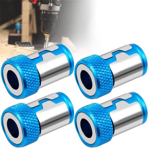 Screwdriver  Magnetic Ring, Upgrade Magnetizer Screw Removable for Hex Screwdriver and Power Bits,4PCS 1
