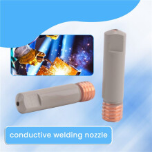 MB 15AK Embouts de Contact de Soudage Revêtement Protéger 25 mm M6 Embout de Buse à Gaz Torche de Soudage MIG Pièces D'Outils de Soudage 1,2 mm