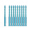 10pcs Tile Bit  Spade Drill Bit Set High Hardness Eccentric Drill Cordless Drill Power Tools Accessories 6mm 1