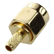 20pcs SMA Male Plug Straight Crimp RG316 RG174 Rf Adapter Connector