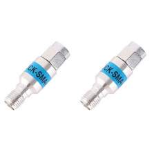 2X RF Coaxial Block -6Ghz SMA Tri-Element Alloy Straightener, Insulator